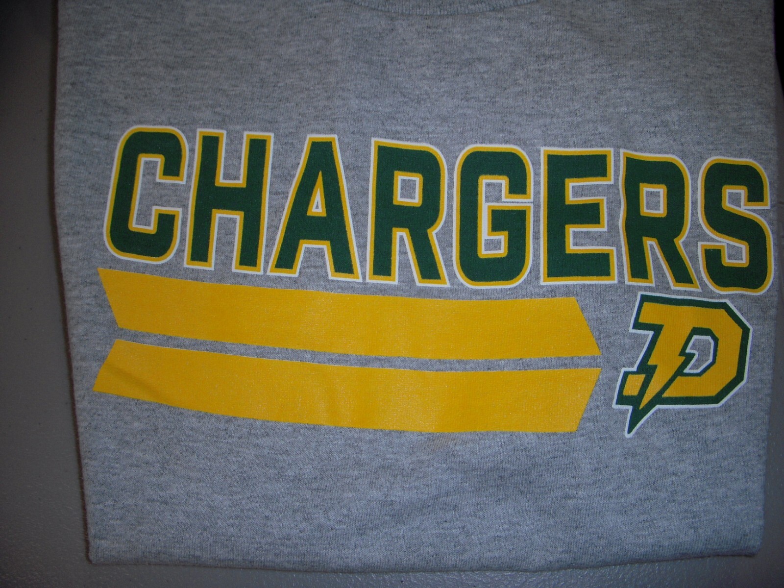 Wholesale Lot of 5 Midland MI Dow High School Chargers T-Shirts Boy's/Women's
