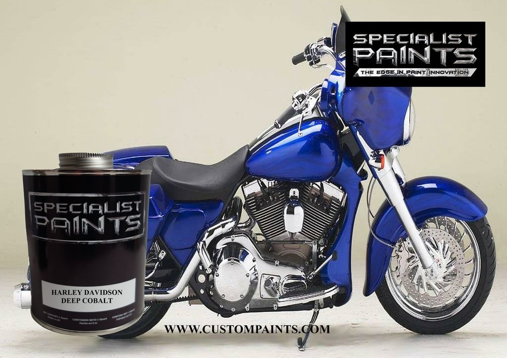 Harley Davidson - Deep Cobalt - Paint code 60807 - Urethane Based, Motorcycle
