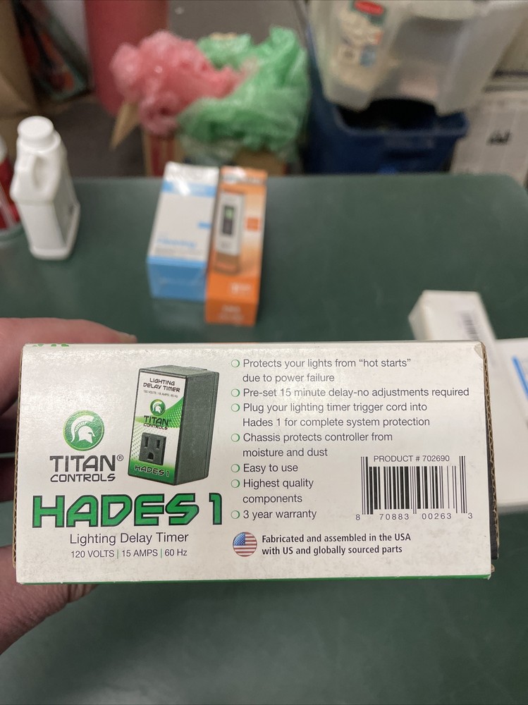 Titan Controls Hades 1 Lighting Delay Timer 702690