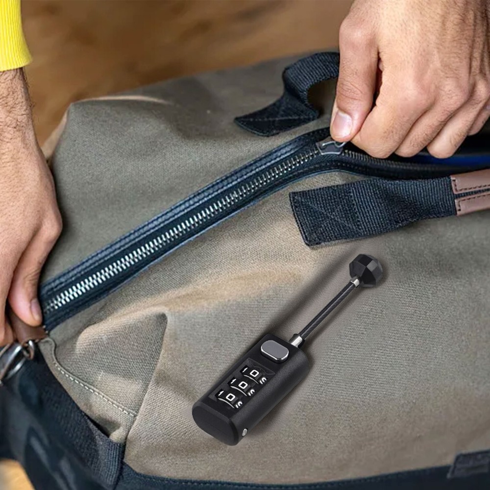 Mini Lock Resettable Coded Lock Backpack Lock Luggage Padlock Dormitory