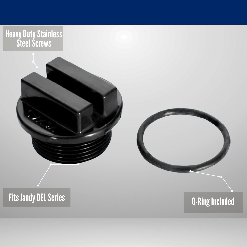 R0358800 Pool Filter Drain Plug Compatible with Zodiac Jandy DEL Pool Filter