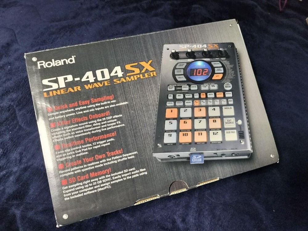 NEW Roland SP-404SX Compact Linear Wave Sampler From Japan