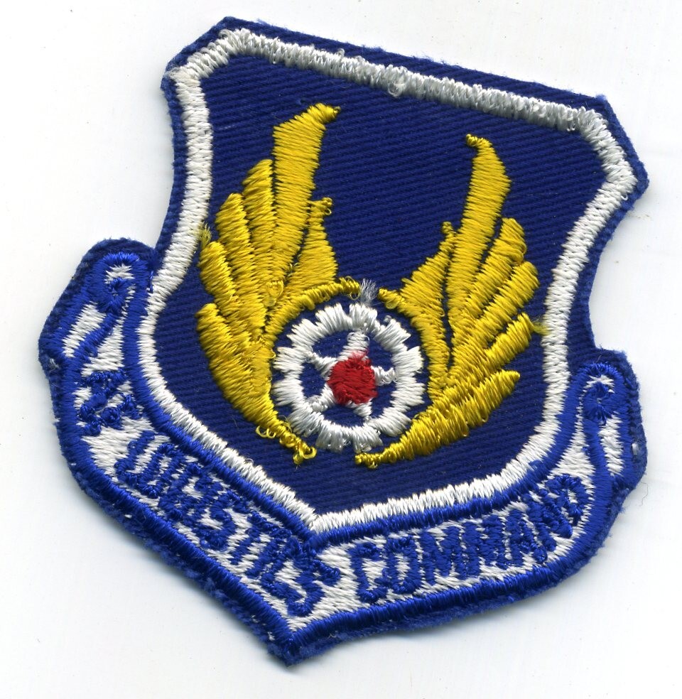 US Air Force USAF Logistics Command Patch Cold War