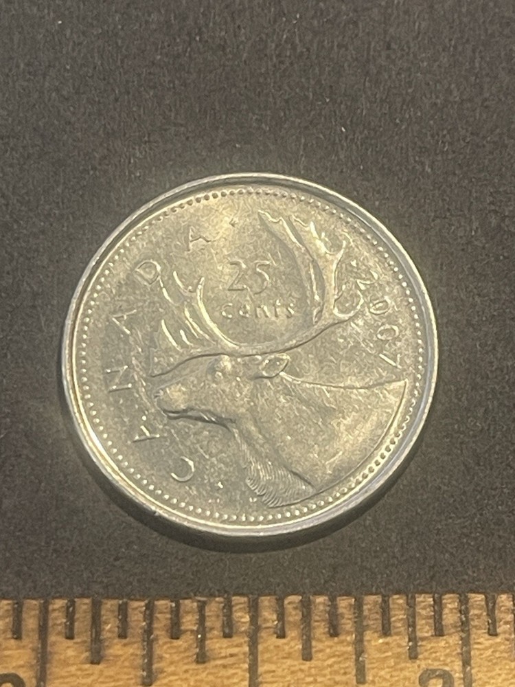 Canada 25 Cent 2007 X2989