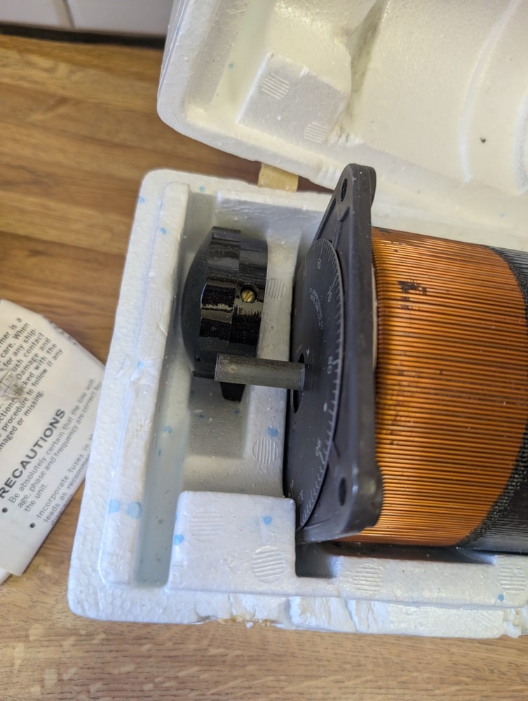 Superior Electric Q116U POWERSTAT Variable Transformer 9A 120VAC Single Phase