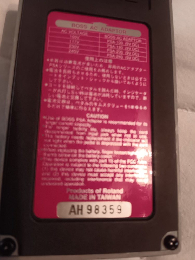 Boss, HR-2, Harmonist, Guitar, Effect Pedal