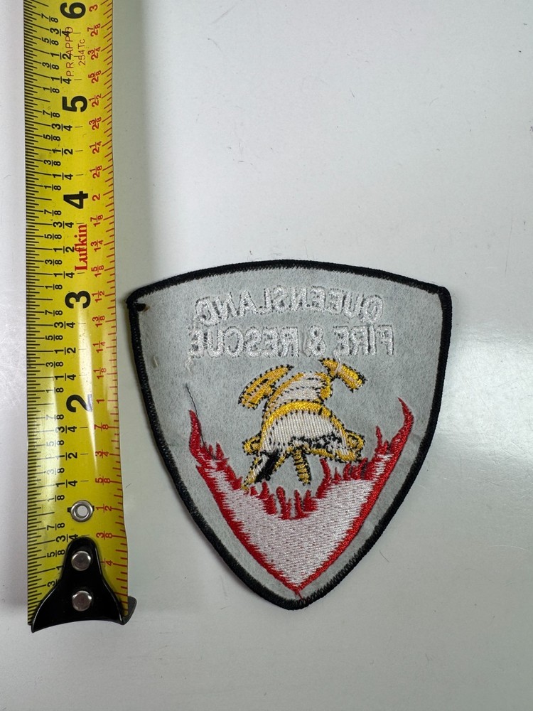 Australia Queensland Fire Rescue Patch D9