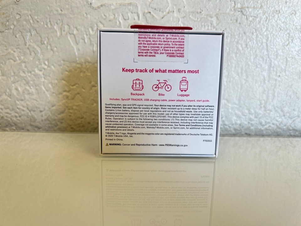 T-Mobile Sync Up Tracker 128MB Gray Kit