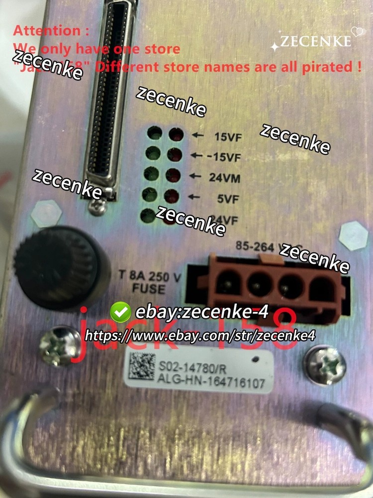 S02-14780/R BY DHL OR Fedex