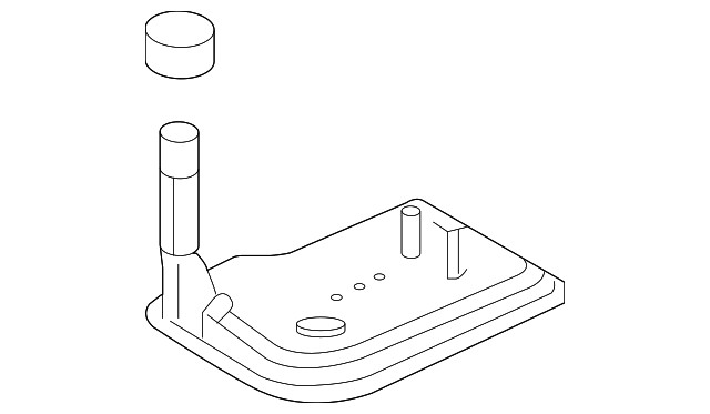 Genuine GM Automatic Transmission Fluid Filter Kit 24258268