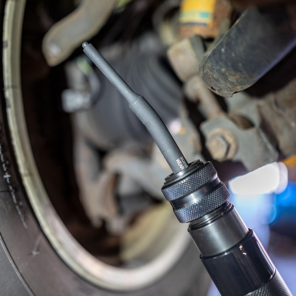 2 PCS ACS2 Air Hammer Chisel Hinge Pin Driver Set Portable Tool Roll