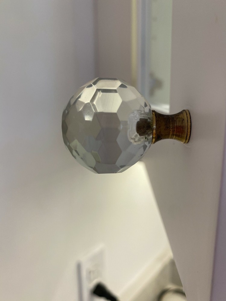 Crystal Knobs selling all 12 knobs ... VINTAGE, ALL 12 included...FREE SHIPPING