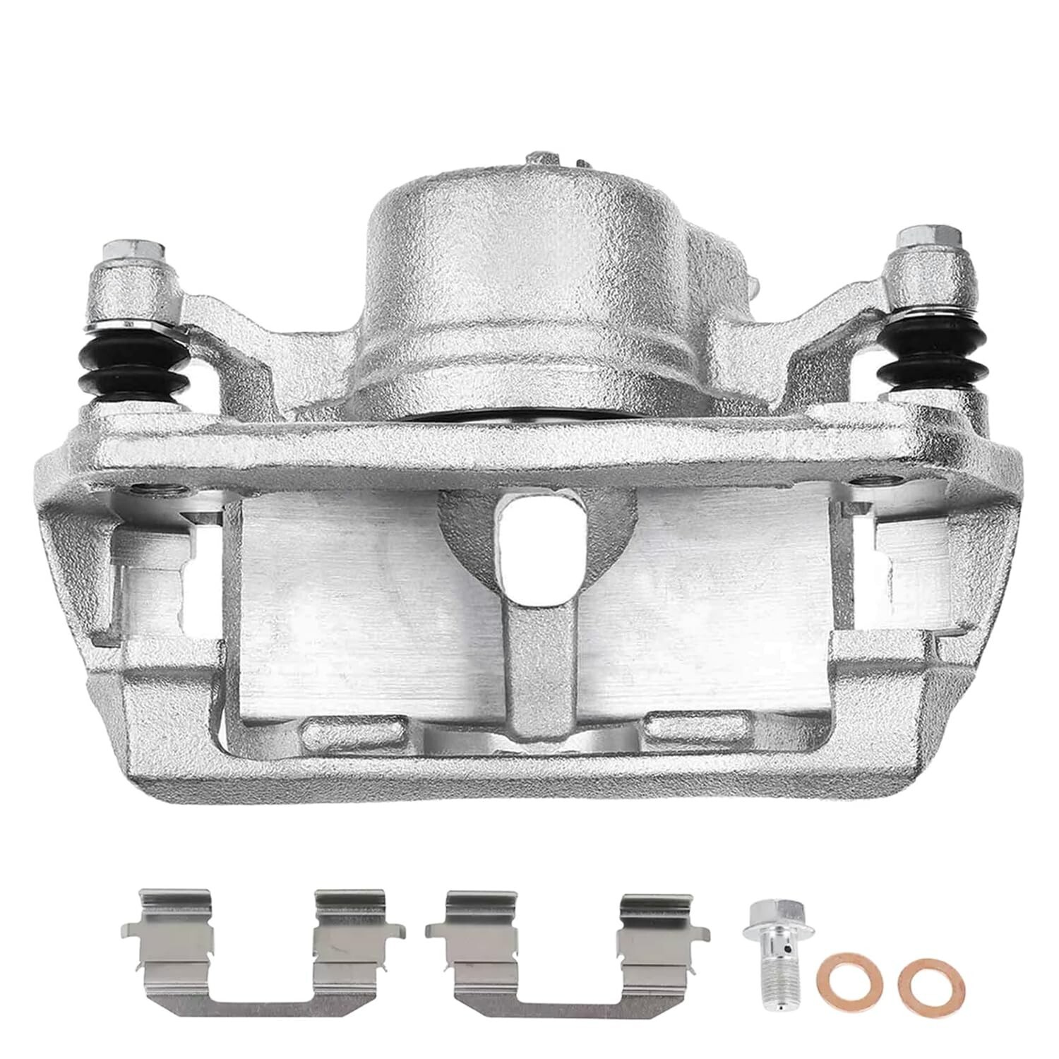 Pair Front Brake Calipers w/ Brackets for Acura ILX Honda Accord Civic CR-Z Fit