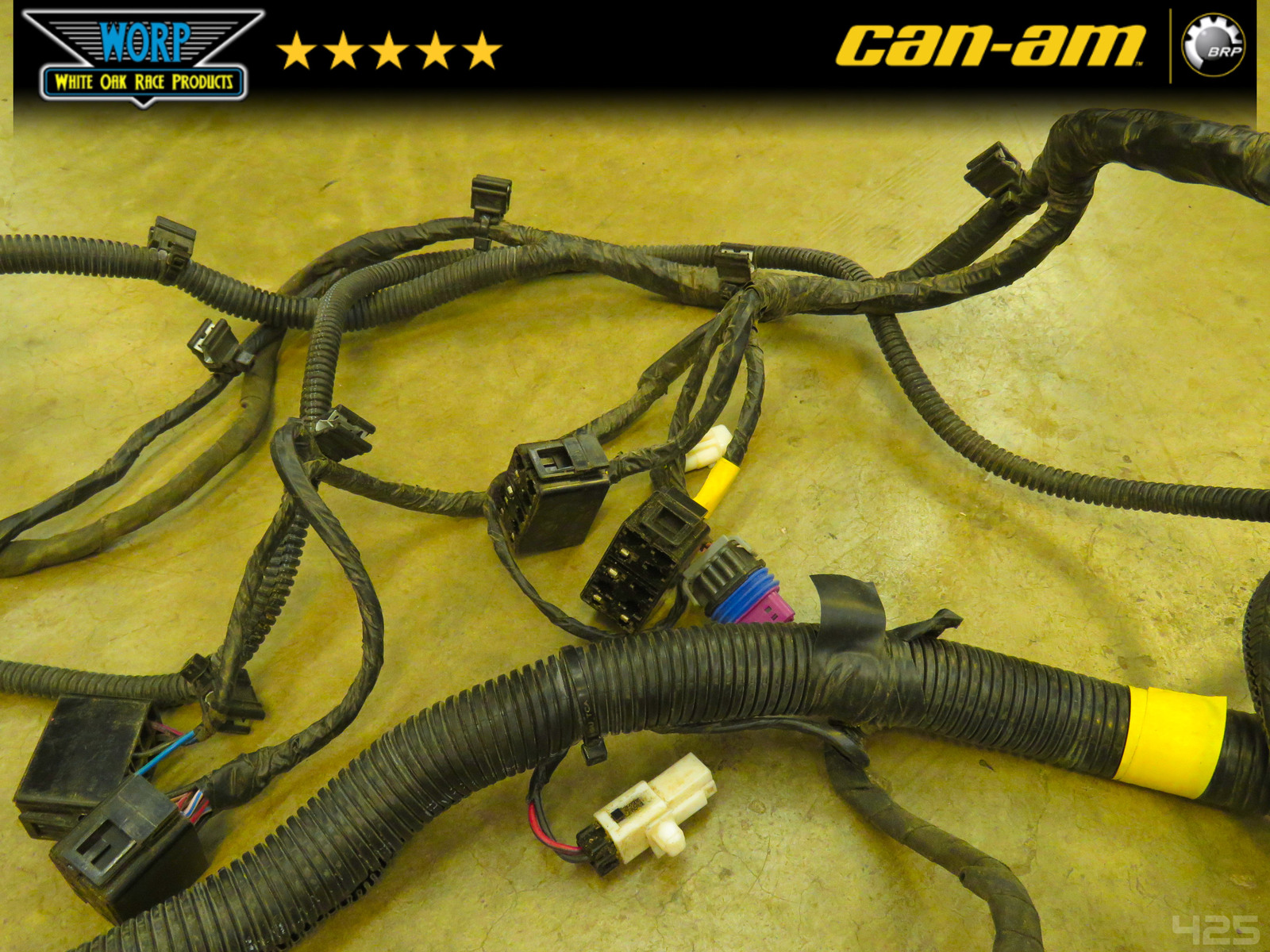 GENUINE OEME 2018 CAN AM MAVERICK X3 WIRE HARNESS WIRING LOOM LEAD PLUGS CORDS