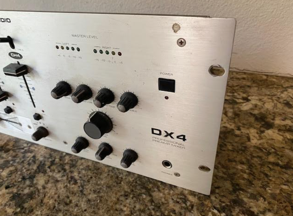 American Audio DX 4 Professional Preamp Mixer