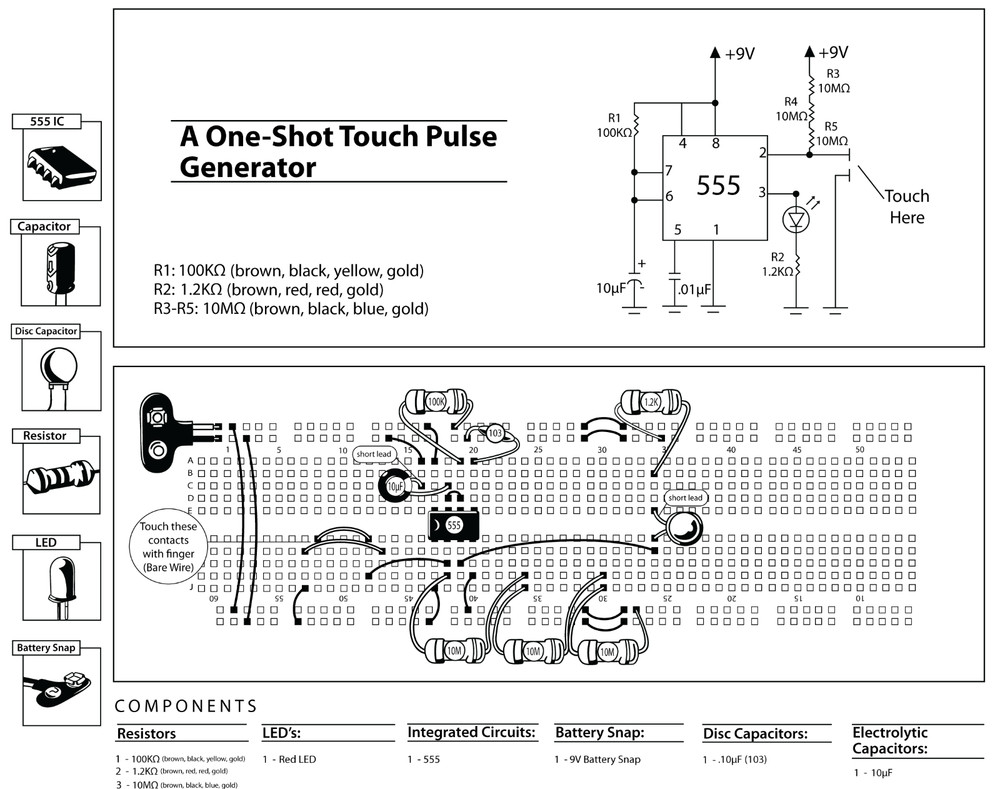 Mr Circuit LAB 5 Digital Electronics Book and Deluxe Lab called "Digital Magic"