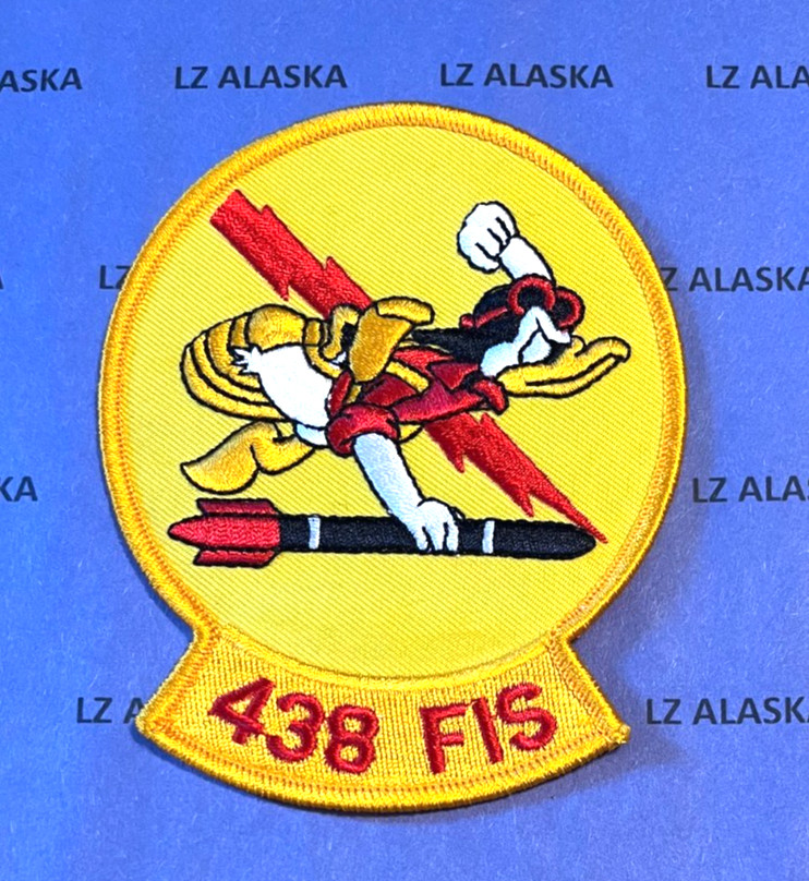 U.S. AIR FORCE 438th FIGHTER INTERCEPTOR SQUADRON FIS PATCH (AFB1)