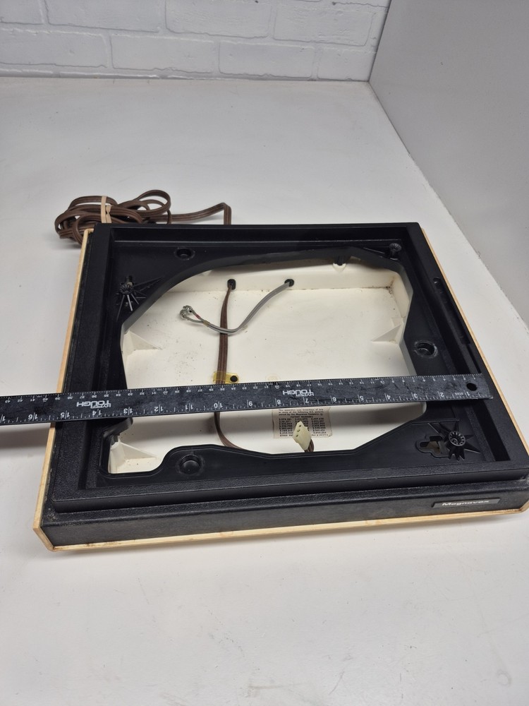 Magnavox Turntable Record Player Plastic Plinth Box