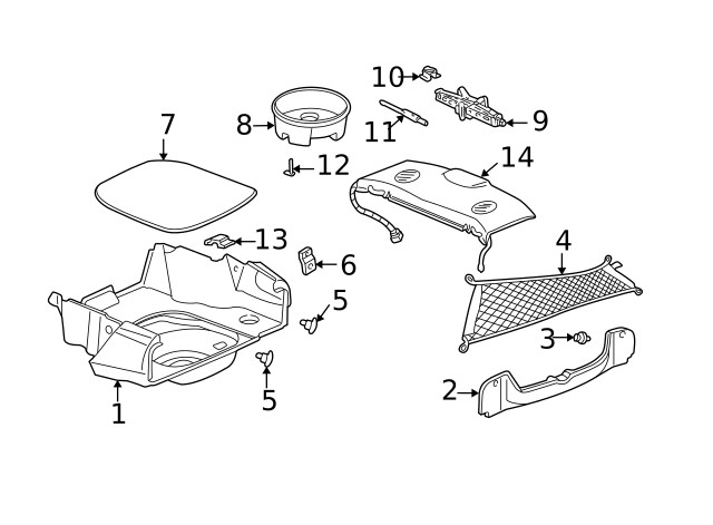 Genuine GM Trim Panel 25704837
