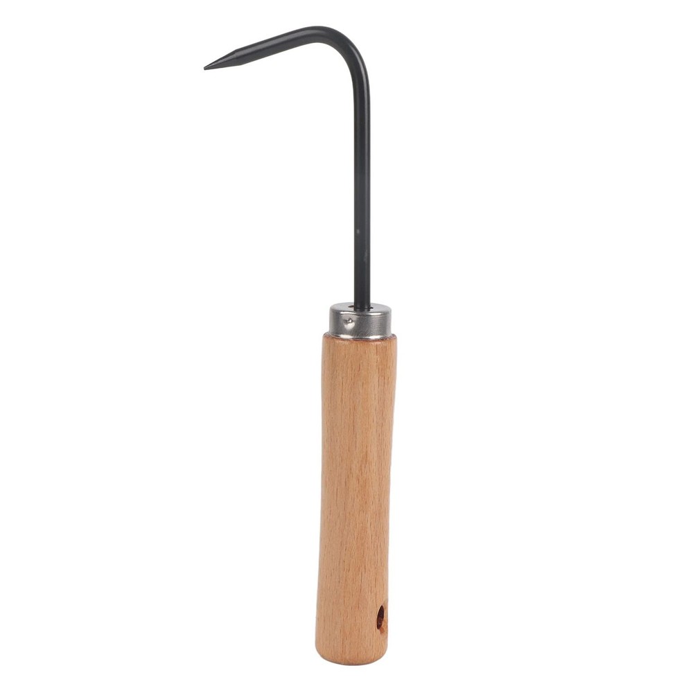 Root Hook Bonsai Tool, Root Pick Repotting Tool with Comfortable Wooden Handl...