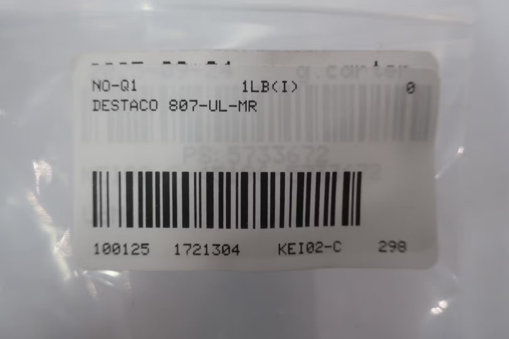De-sta-co 807-UL-MR Pneumatic Power Clamp