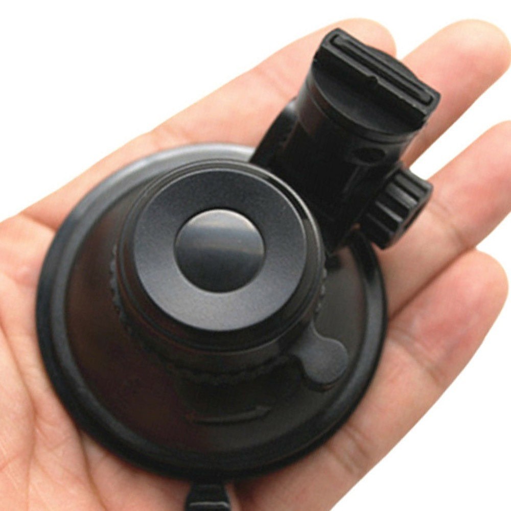 Dash Cam Holder Car DVR Mount Degrees Rotating Holder ABS Plastic Black