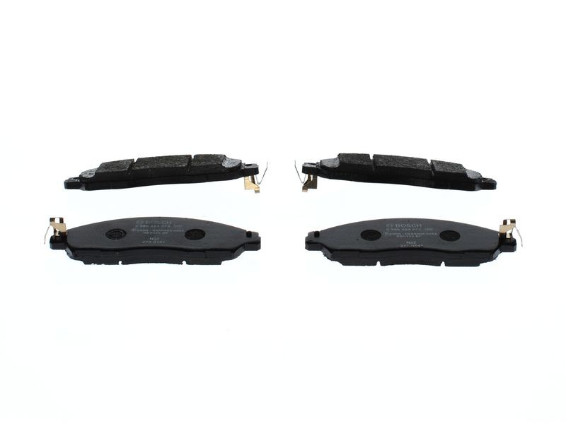 Brake Pad Set, disc brake BOSCH 0986424973