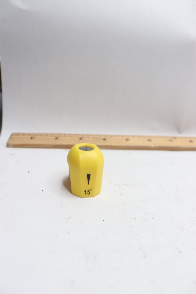 15 Degree High Pressure Nozzle Yellow