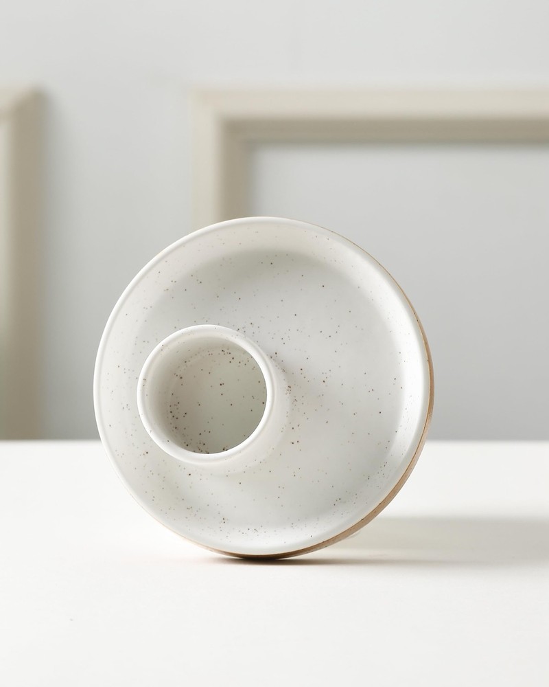 HOCUROAY Ceramic Incense Holder, White Sage Bundle Holder