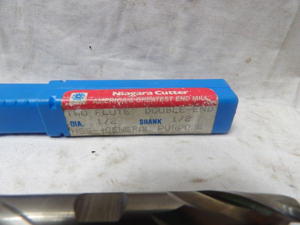 Niagara Double End 1/2" 2 Flute End Mill