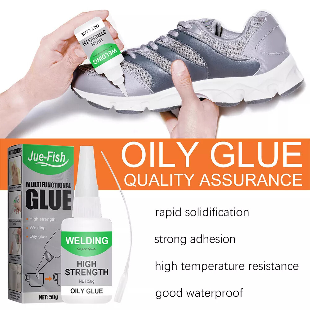 5Pcs Uniglue Universal Super Glue Welding High-Strength Oily Glue Mighty Instant