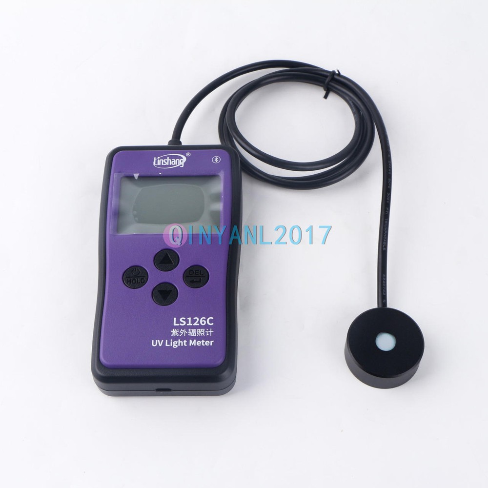 UV Light Meter UVC Ultraviolet Intensity Tester Bluetooth UV Radiometer LS126C