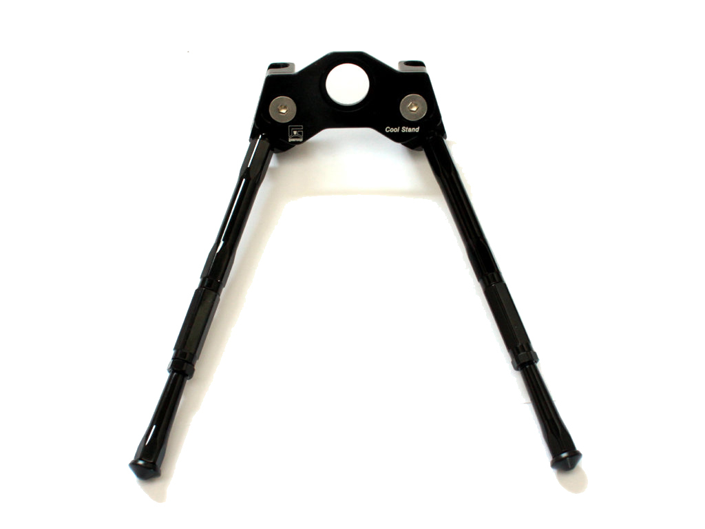 Gearoop Bike Flashstand Repair Stand CoolStand 75g Adjustable 33-39mm Black