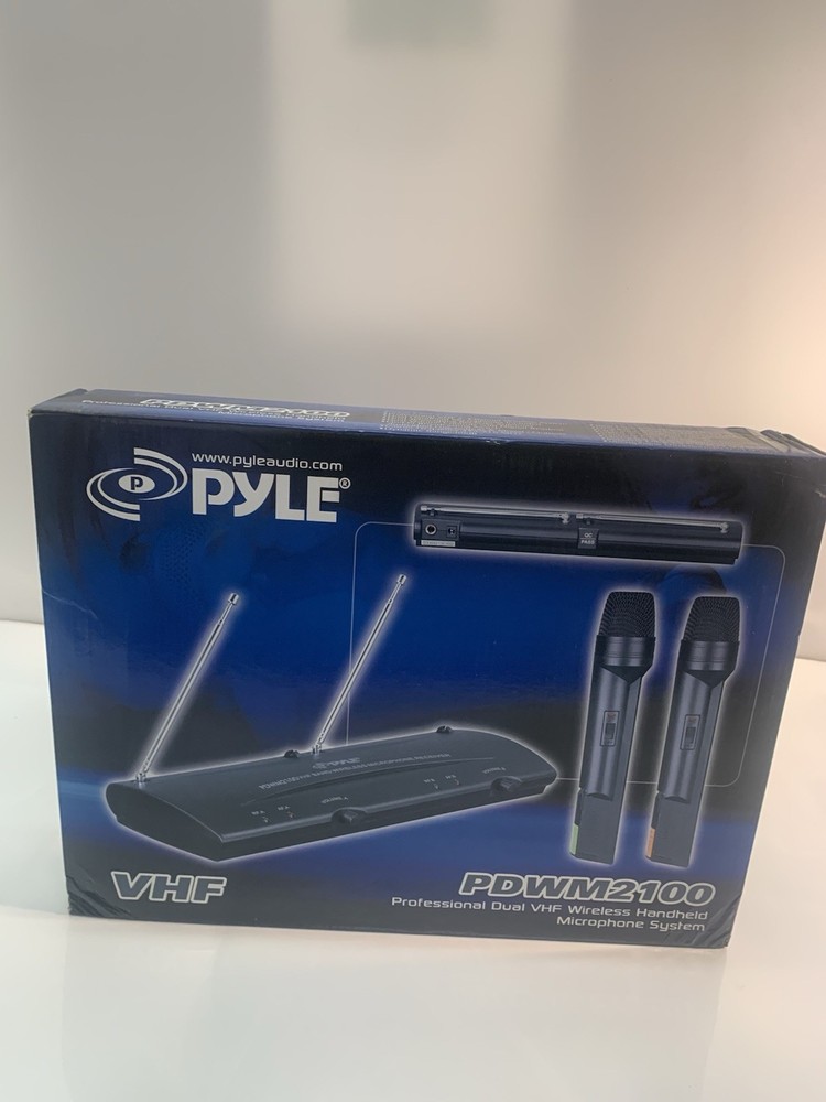 PDWM2100 Professional Dual VHF Wireless Handheld Microphone System