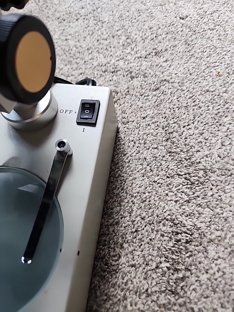 Nasco Stero Tri Power Microscope Top Bottom Lighting
