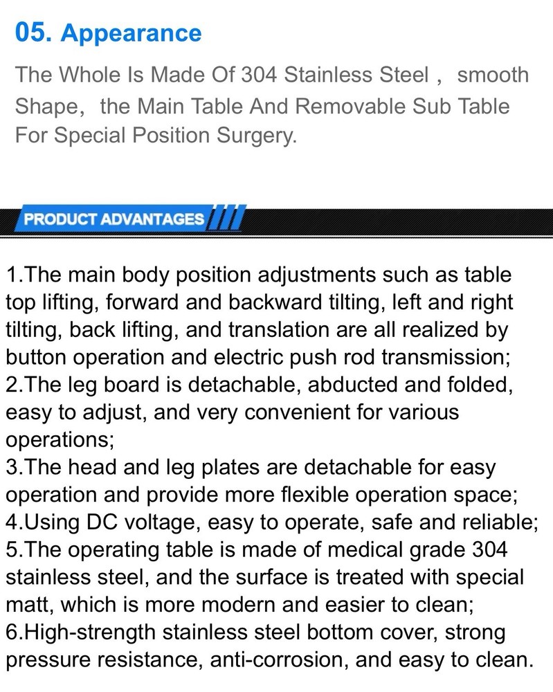 Operating Room Table