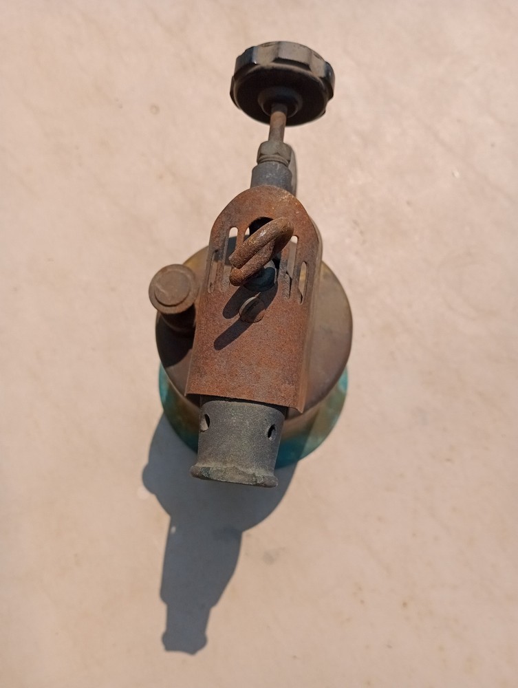Vintage Craftsman Blow Torch 1950s Brass Patina *Functionality Unknown*