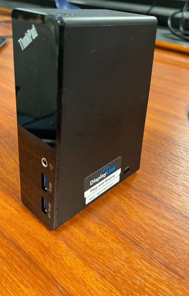 Thinkpad Basic DisplayLink dock USB 3.0