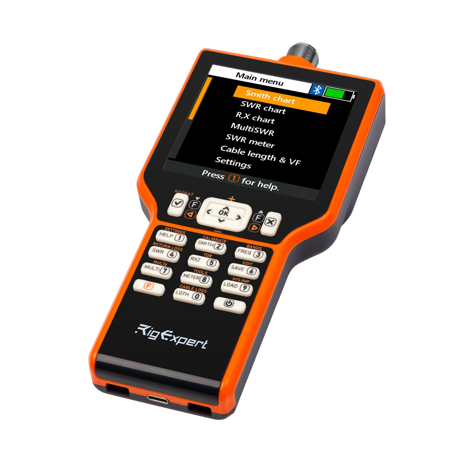 RigExpert MATCH Upgradeable Antenna and Cable Analyzer - up to 70 MHz