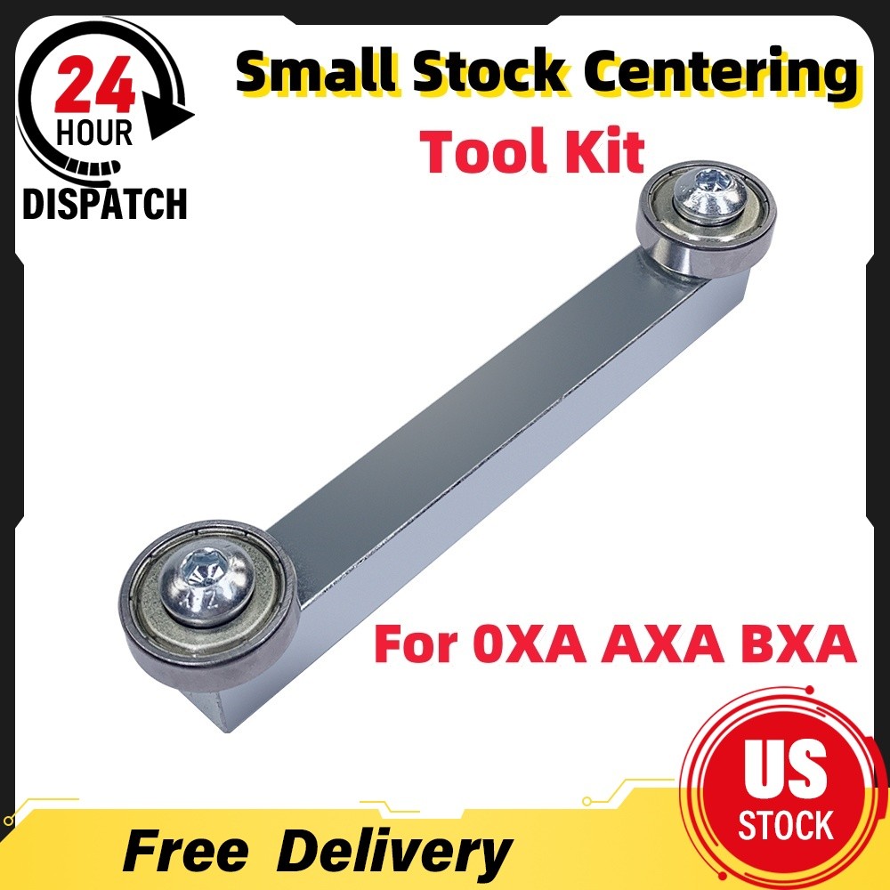 Fit 0XA/AXA/BXA 1/2"Truing Tool Small Stock Centering Tool 2 Lathe Bump Rollers