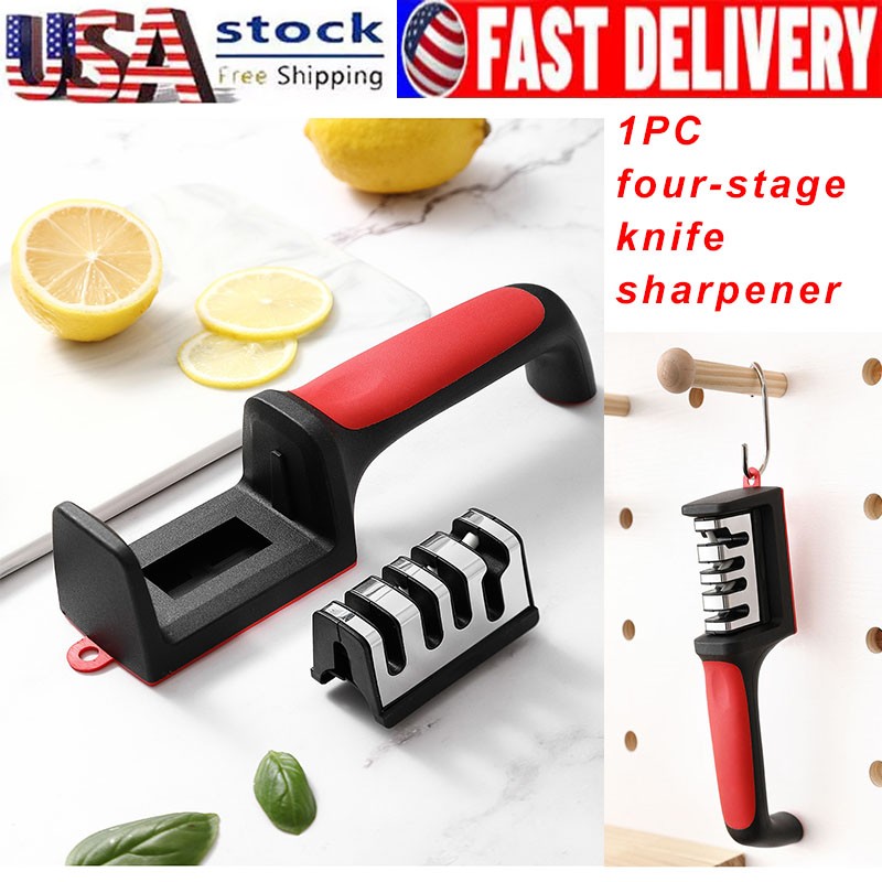1PC manual sharpener stone household quick sharpener sharpening tool