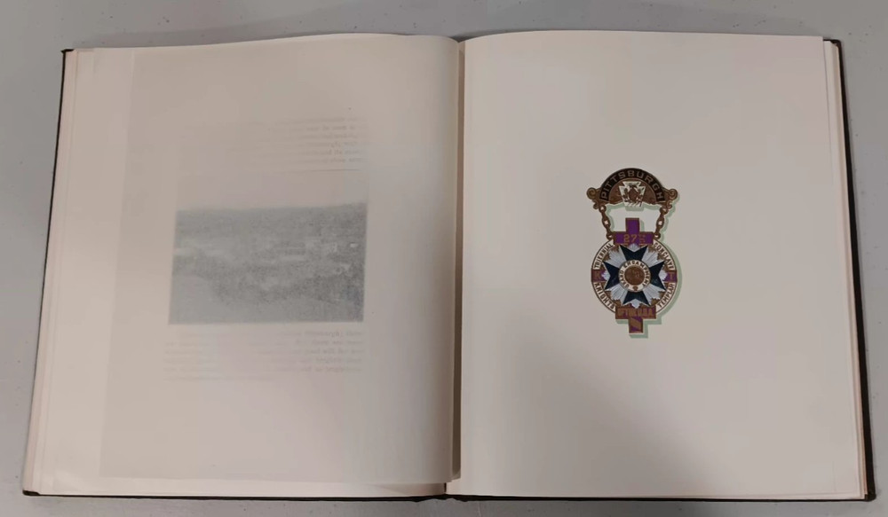 Knights Templar 1898 Pittsburgh Triennial Conclave Souvenir Book MINT CONDITION