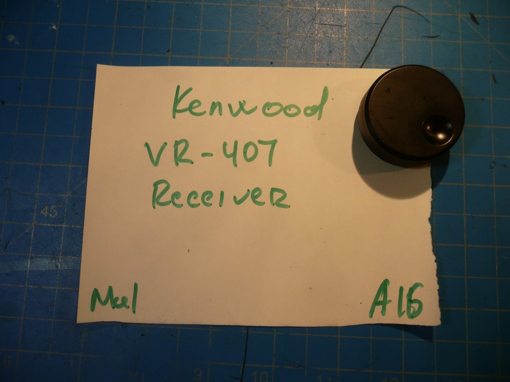 Kenwood VR-407 Receiver Replacement Parts Input Selector Control Knob