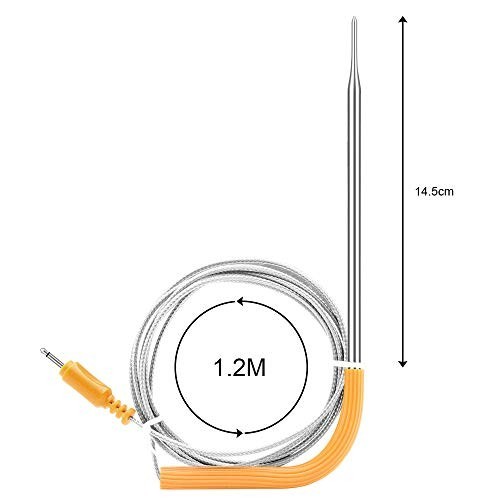 Inkbird WiFi Meat Thermometer 4-Pack Kit with Replacement Colored Probe