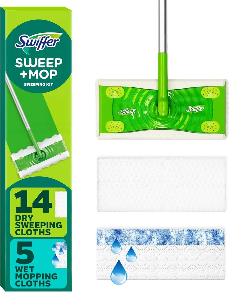 Sweeper 2-in-1 Mops for Floor Cleaning, Dry and Wet Multi Surface
