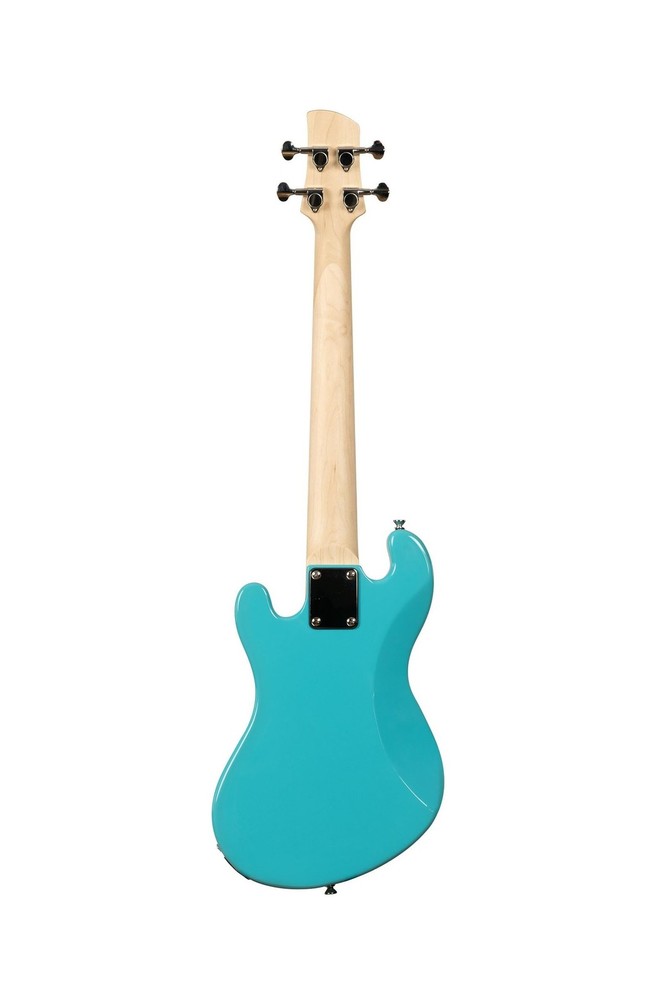 Solid Body 4-String Surf Blue Fretted U-BASS