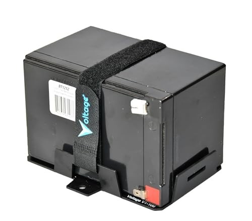 Universal Battery Tray for 12V & 6V Batteries, Includes Hold Down Strap - Durabl