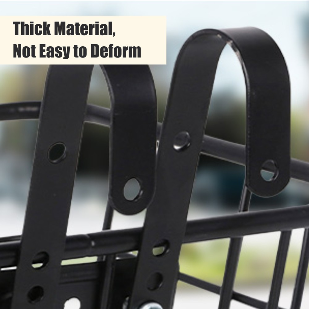 Bike Basket Hook Hanging Hooks Quick Release Hook Sturdy Adjustable for