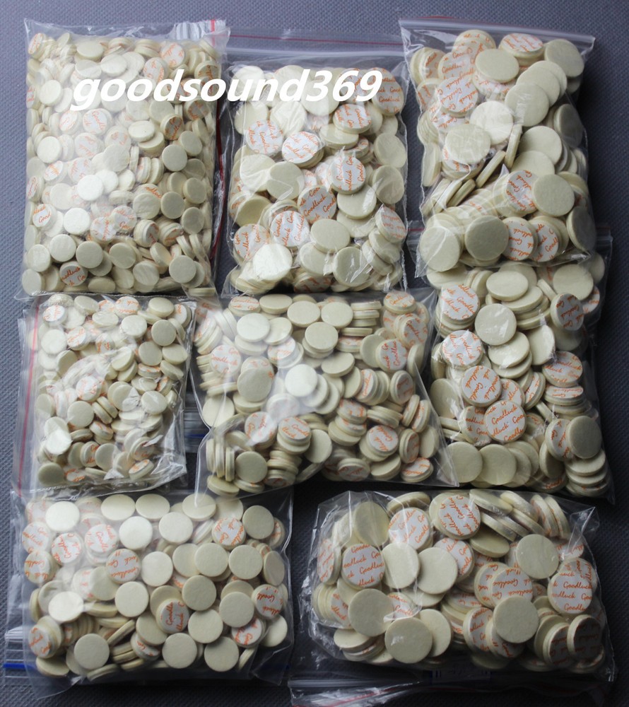 400 pcs Different sizes clarinet pads good material