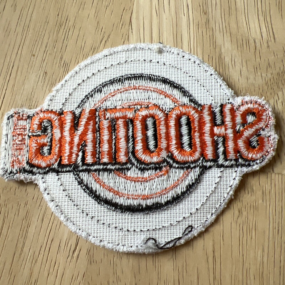 SHOOTING TIMES EMBROIDERED PATCH